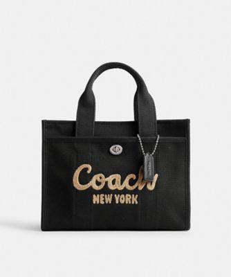 即日発送！！coach コーチ　カーゴトート　26 スモール　ブラックcoach